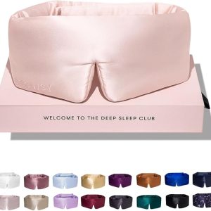 DROWSY Silk Sleep Mask - Face-Hugging