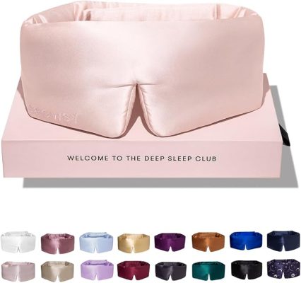 DROWSY Silk Sleep Mask - Face-Hugging