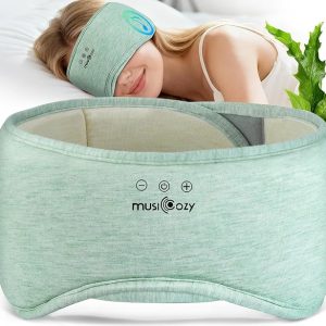 MUSICOZY Bluetooth 5.4 Sleep Headphones Eye Mask